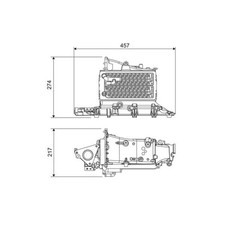 Valeo Ladeluftkühler für Skoda Kodiaq VW Passat Valeo Ladeluftkühler für Skoda Kodiaq VW Passat