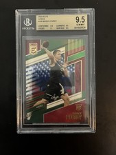 2022 Panini Donruss Elite - Rookies Brock Purdy #185 Green (RC) BGS 9.5 Gem Mint