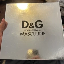 DOLCE & GABBANA D&G*MASCULINE*cologne 1.7oz+ 6.7oz GEL (RARE)