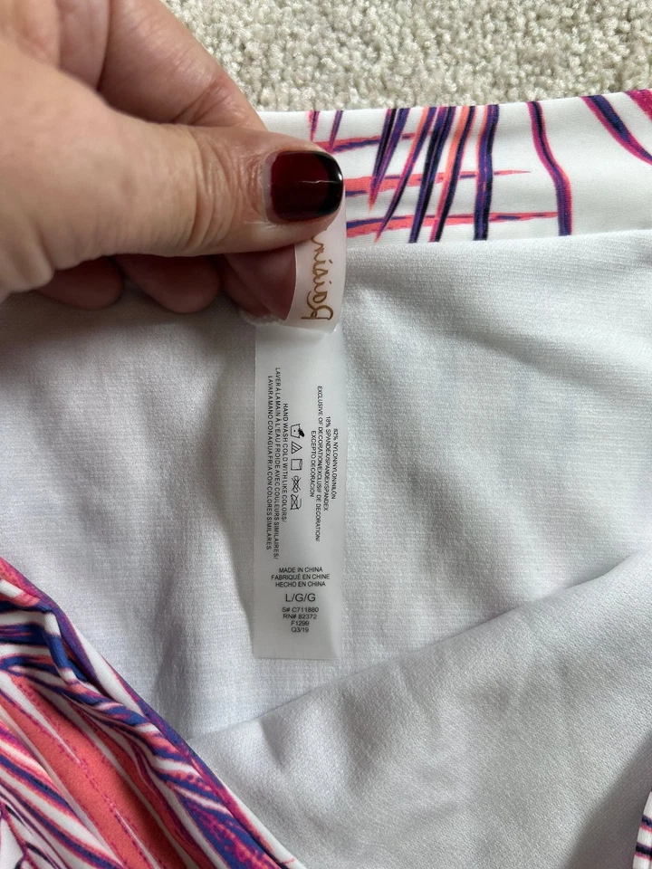 Traje de baño Raisins para mujer cintura alta parte inferior de bikini grande de nailon spandex Foto 3 de 4