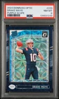 2024 PANINI DONRUSS OPTIC PURPLE SCOPE #229 DRAKE MAYE ROOKIE RC PSA 8