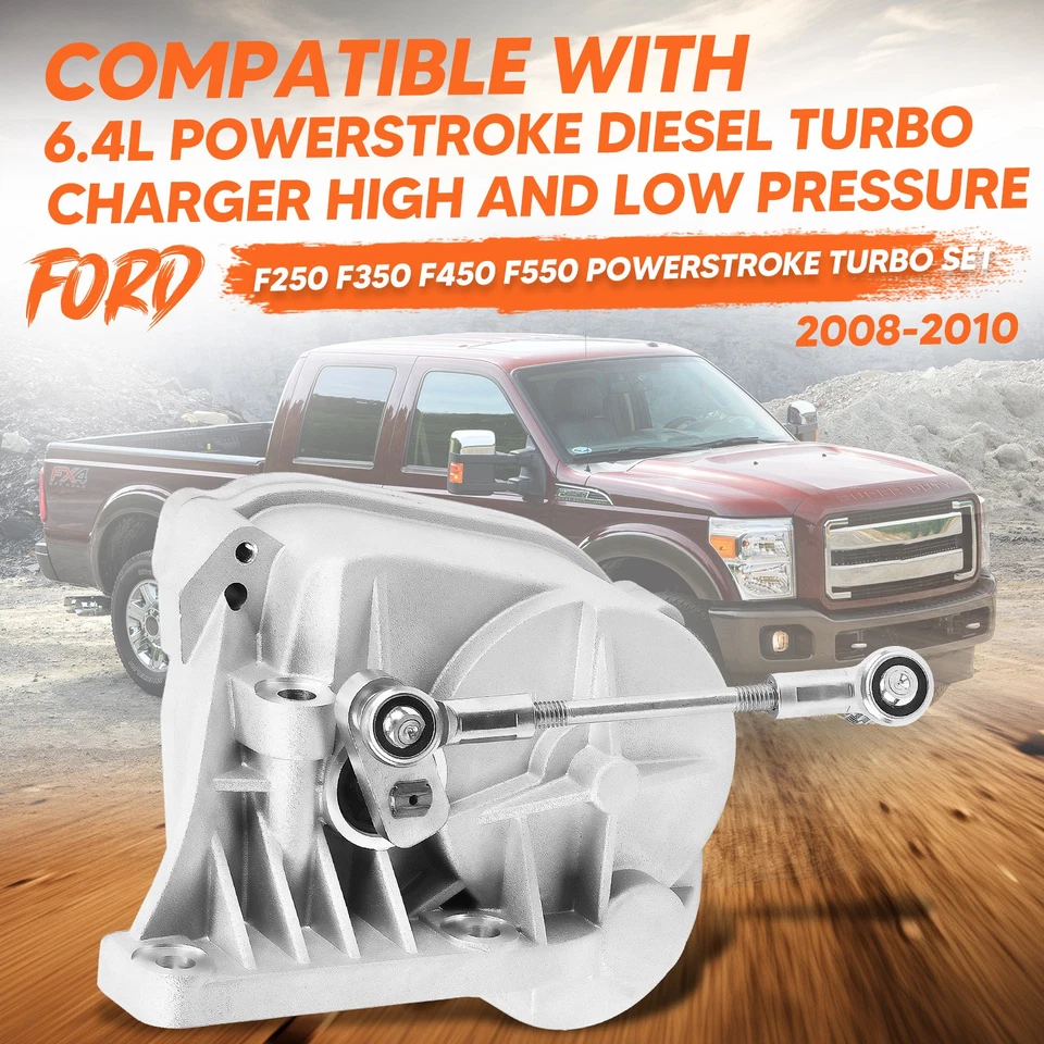 Turbo Turbocharger Actuator for Ford Powerstroke BorgWarner 2008 2009 2010 6.4L Foto 3 de 4