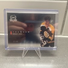 2021-22 THE CUP THE SHOW BOBBY ORR /49 BOSTON BRUINS FAST SHIPPING