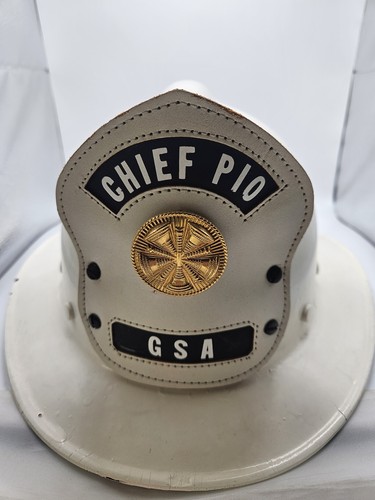 Vintage Chief Pio Gsa Firefighter Helmet