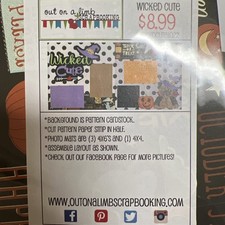  Out on a Limb Scrapbook Kit Wicked Cute Halloween