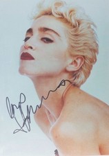 Madonna 8x10 autographed original photo with COA