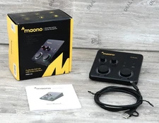 MAONO PS22 LITE- PROSTUDIO 2x2 Lite USB Audio Interface, Black