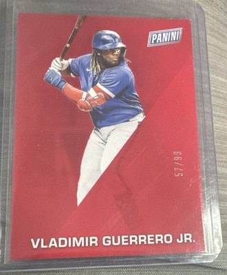 2022 Panini Father's Day - Vladimir Guerrero Jr. #25 Red 199