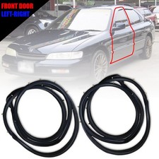 Door Rubber Seal Weatherstrip Front Rh Lh Fit Honda Accord Sedan 1994-1997
