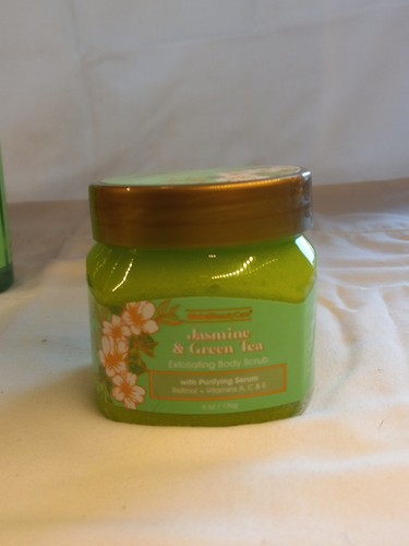 NEU Global Beauty Care Jasmin & Grüntee Badesalz, Körperpeeling & Duschgel - Bild 3 von 5