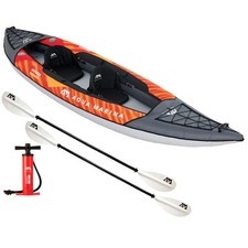 Aqua Marina Memba 390 Drop-Stitch Floor, Inflatable Kayak Package 2 Person