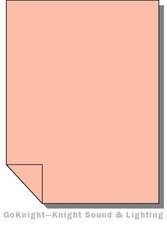 Lee Filters Lighting Gel Sheet 108 English Rose