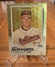 Marketplace image: 2020 Topps Allen & Ginter Chrome Jim Palmer #132 SuperFractor 1/1