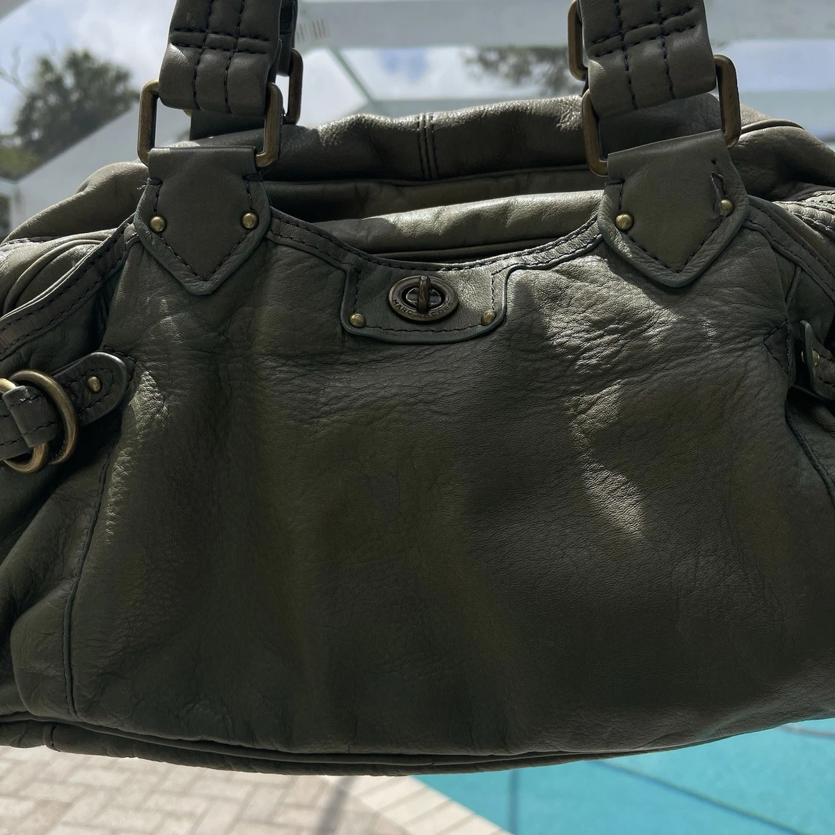 Marc by Marc Jacobs Women's Hobo Bags Turn Lock Handbags for Women
