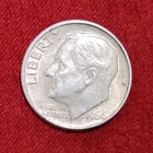 1964 Roosevelt Silver Dime Lot of 10 Circulated US Coins