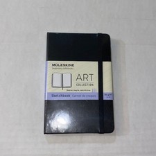 Moleskine Art Sketchbook, Hard Cover, Pocket 3.5 x 5.5 Plai Hardcover