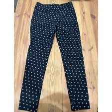 RLX Ralph Lauren Women's Navy Geometric Print Stretch Golf Pants Size 8