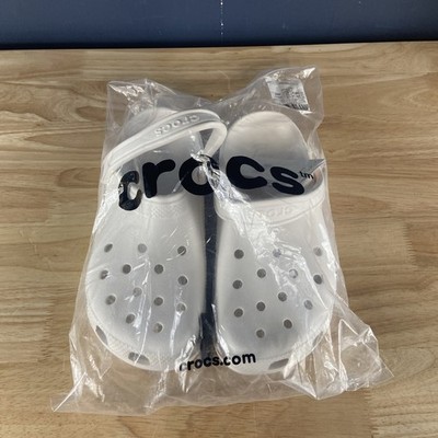 Crocs Classic Clog - White - Women W10 / Men M8 - Brand New  display picture 1