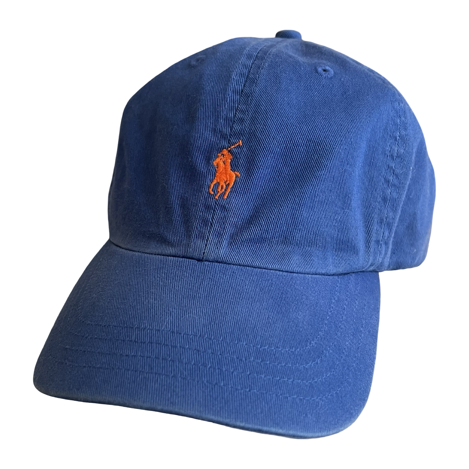 Cappello Polo Ralph Lauren berretto pelle cinturino schiena ricamo pony baseball uomo Knicks