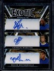 2023 Leaf Exotic Silko Thomas Charlie Webster Malik Mothersille Tiger Auto #1/1