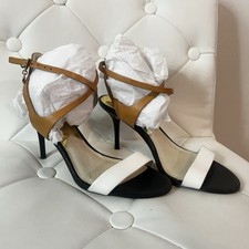 MICHAEL Michael Kors Kaylee Mid Heel Strappy Sandal Size 6