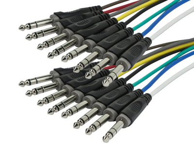 #ad Monoprice 8 Channel 1 4inch TRS Male to 1 4inch TRS Male Snake Cable 1 Meter 3ft $21.98