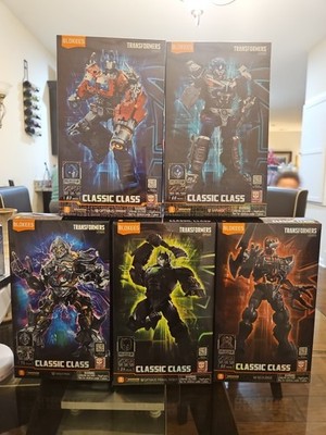 BLOKEES Transformers Classic Class 01 03 05 06 10 Mirage Optimus Scourge Megatro