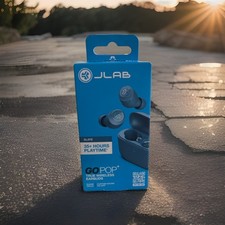 JLab EBGAIRPOPRSLT124 GO Air POP True Wireless In-Ear Headphones - Slate