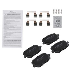 Front Ceramic Brake Pads Set For Toyota Corolla Matrix L4 1.8l 2003-2008 D923