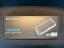 Alphacool NexXxOS ST30 Full Copper PC Radiator 240mm Crossflow