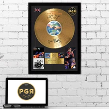 Gold Plated LP Vinyl - Dire Straits - Memorabilia Music Gift | PGR