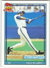 Fred McGriff 140 Collector's Edition (Tiffany) Topps - Collector's Edition (Tiff