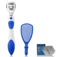 G Sol Foot Callus Remover Set, Durable 1 Count Pack of 1 , White Blue