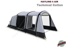 Kampa Hayling 4 Air Technical Cotton Tent *PITCHED ONCE*