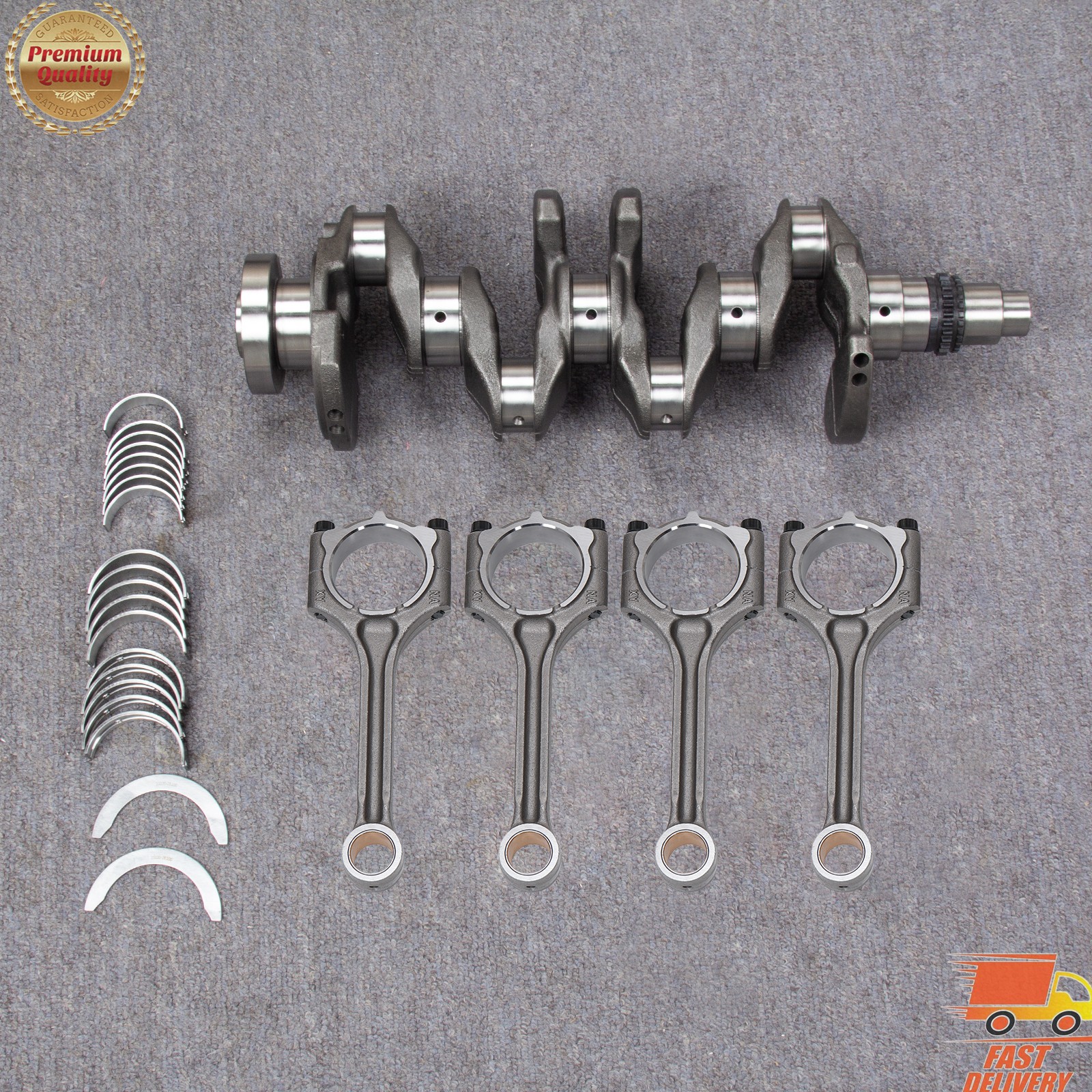 G4NA 2.0L Crankshaft ConRods Kit OEM 231102E501 For Kia Hyundai Elantra Veloster