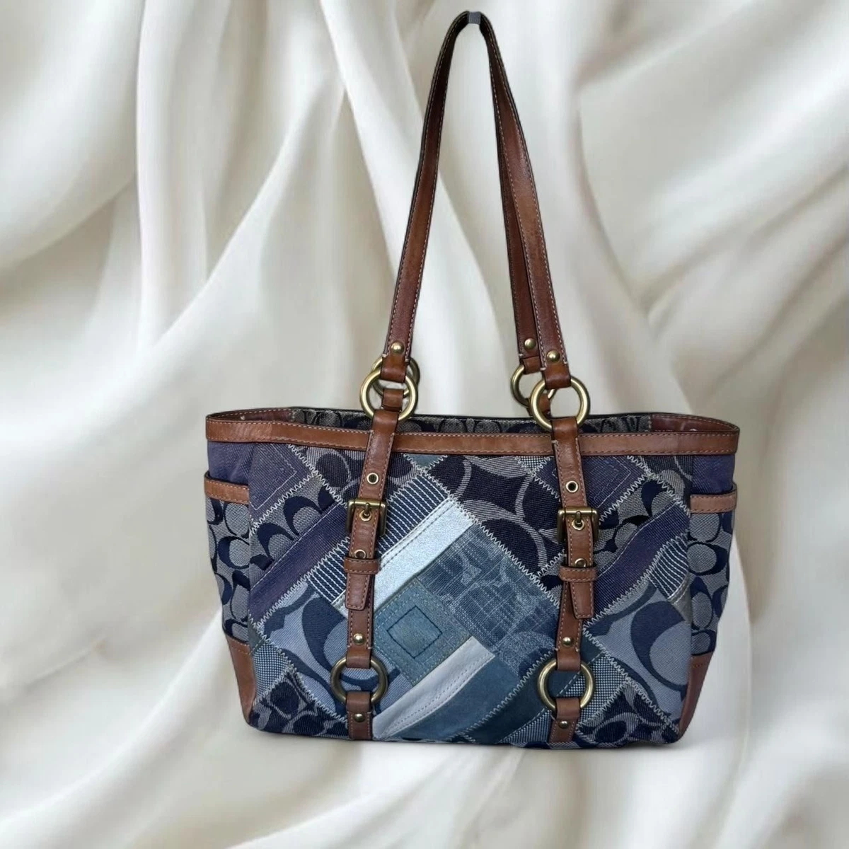 Coach Tote Blue Bags & Handbags for Women for sale - eBay