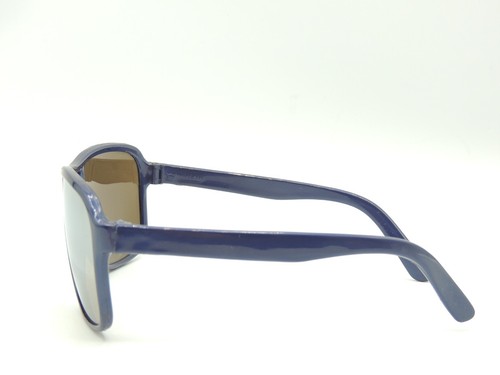 Occhiali da sole vintage Depose nylon specchiato blu navy - Foto 3 di 12