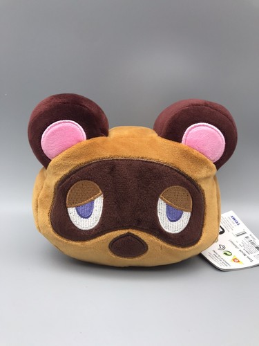 Club Mocchi Mocchi - Animal Crossing: Tom Nook 6" Junior Plush, 2021 Tomy; NWT