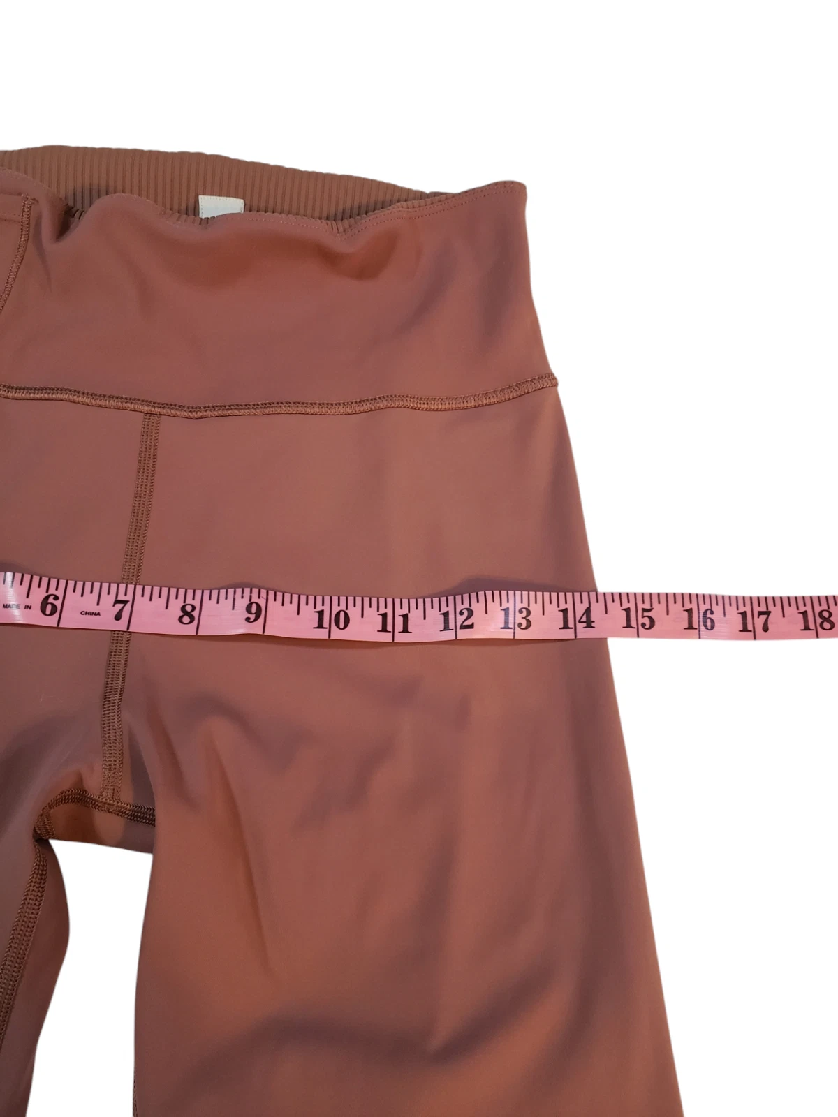 vuori cropped high waist stretch running gym wear leggings
