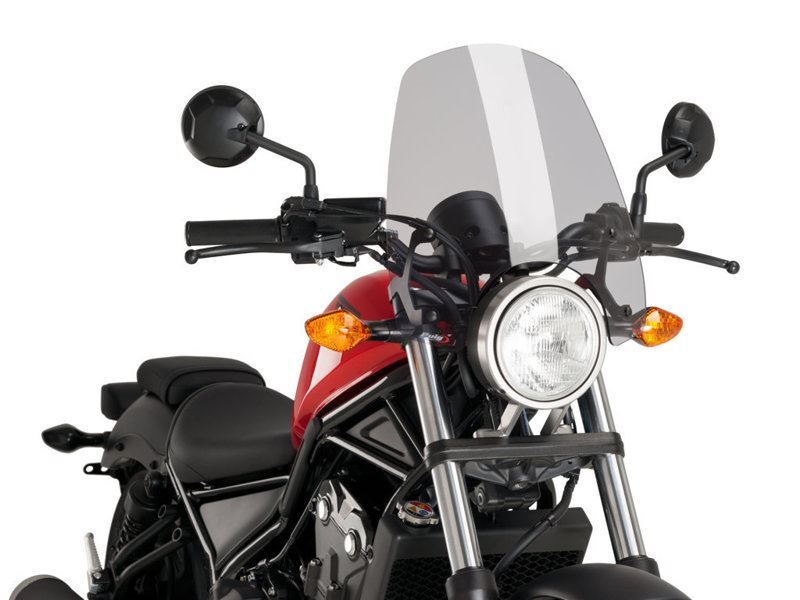 Puig Light Smoke New Generation Touring Screen Honda CMX500 Rebel 2017-2025