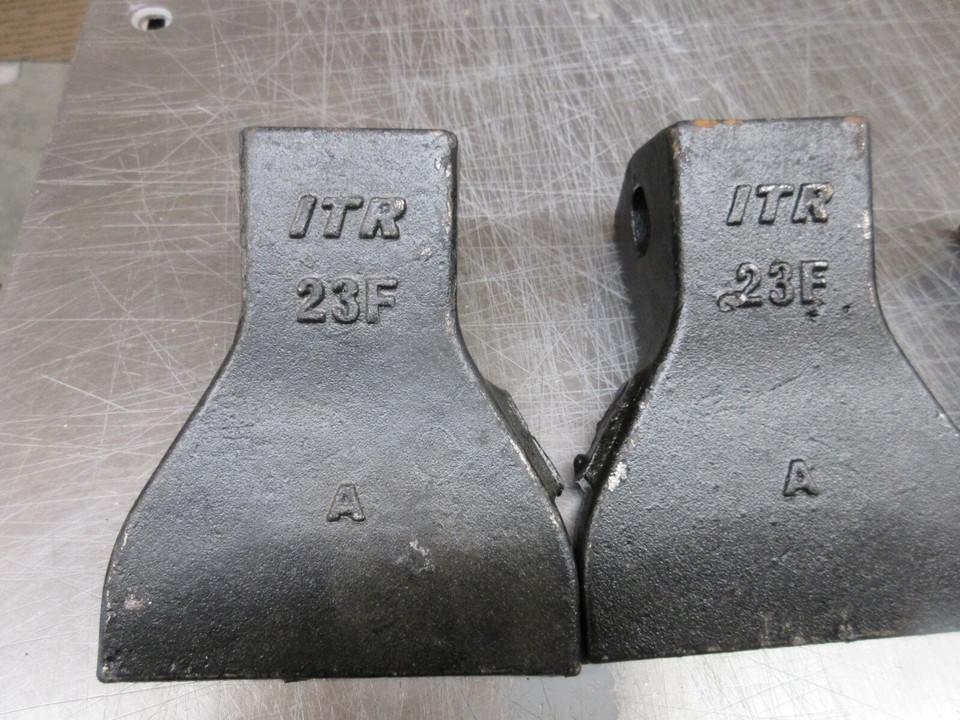 BACKHOE BUCKET TEETH FLARE DIGGING TEETH PIN Set 5 23 23F skidsteer ...