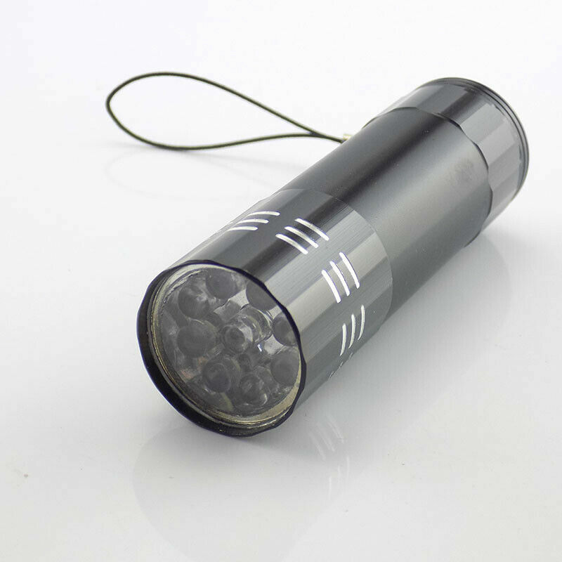 1X mini 9 LED Flashlight Portable Pocket Torch flash Lamps light Keychain - Picture 11 of 13