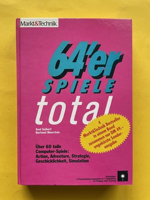 MARKT & TECHNIK C64 C128 Spiele TOTAL Commodore 80 Computer 64er BOX o Disketten