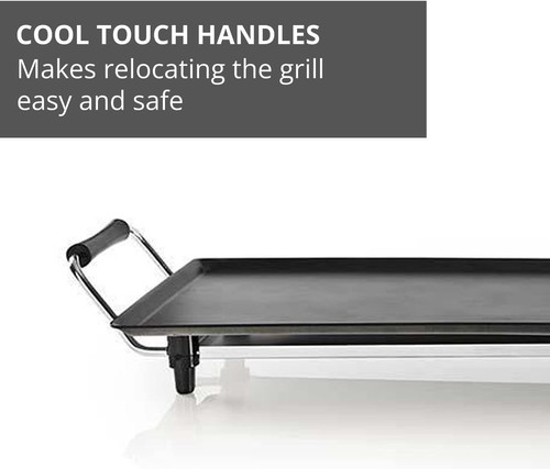 90cm XXL Electric Teppanyaki Grill Plate, Large Non-Stick Table Top Griddle - Picture 6 of 8