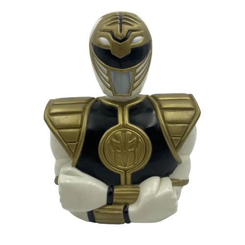 Vintage 1995 Saban Power Rangers Money Box Bust Thinkaway Toys 16cm Rare