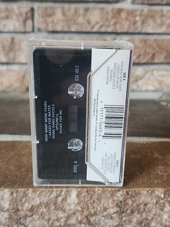HOWLING WOLF How Many More Years Cassette SEALED - Image 3 of 3