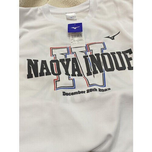 Naoya Inoue Venue limited T-shirt L Size 2023 Limited edition NEW A1507 - Afbeelding 1 van 4