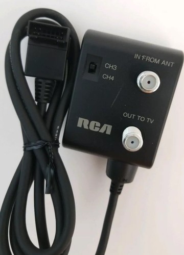 Adaptador de antena RCA Thomson CRF030 RCA CH3 CH4 8,8 V 50 mA entrada A/V