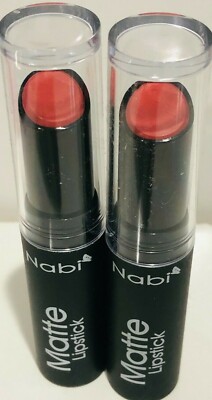 NABI Matte Lipstick MLS23 BABY ORANGE 2 PACK