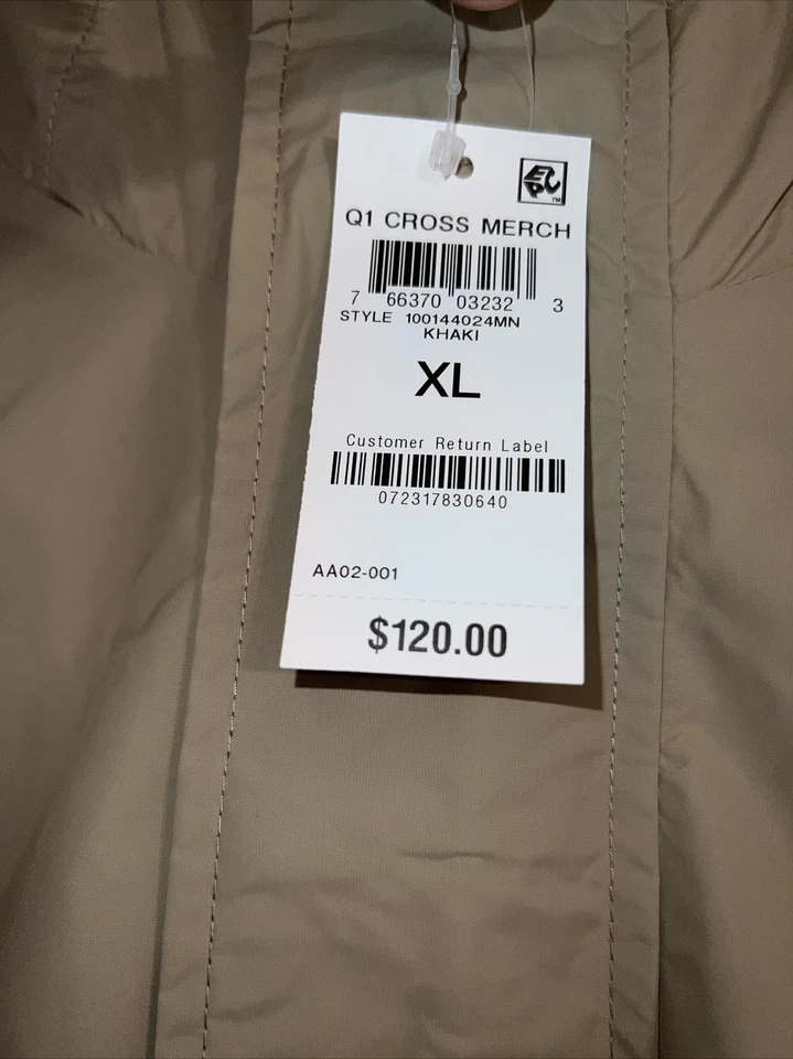 Abrigo de lluvia empacable Alfani para hombre Foto 4 de 4